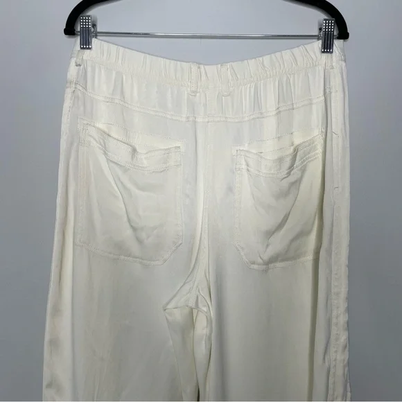 Anthropologie Cream Ankle Pants - Picture 8 of 9
